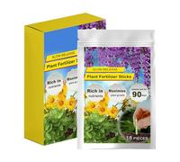 Pastillas De Alimento Para Plantas Exterior, Abono Para Plantas En Pastillas, 18 Unidades Para Flores Vegetales Frutales Y Plantas De Interior