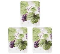 Pastillas de aromaterapia para coche, hermosas hojas de uva, estampadas, para colgar en el coche, ambientadores para automóviles
