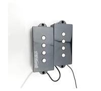 Pastillas De Bajo Eléctrico De 4 Cuerdas, Juego De Pastillas Negras Para Bajo, Piezas De Bricolaje Juego de Pastillas Guitarra