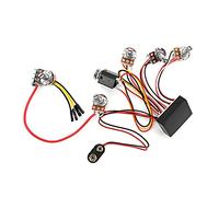 Pastillas de bajo, pastilla de guitarra de 3 bandas, ecualizadores activos y pasivos, preamplificador eléctrico, repuestos de pastilla de circuito
