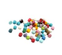Pastillas de cera para sellos de sellos, kit de cera para esconder,Cuentas de sellos de cera de colores surtidos - Creative 100X Pastillas de sellado de cera para tarjetas para edades, amigos, familia