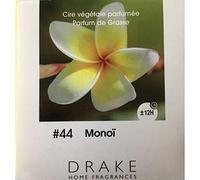 Pastillas de cera perfumadas en forma de cuadrados para quemadores de Monoi y Tiaré