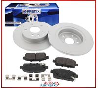 Pastillas de Disco Freno para Opel Astra J P10 Ø268mm Eje Trasero Conjunto Kit