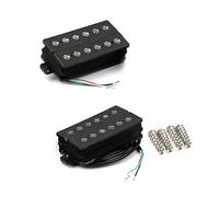 Pastillas de doble bobina, accesorios de repuesto para guitarra eléctrica, pastilla acústica eléctrica doble