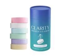 Pastillas de ducha de aromaterapia, vaporizador de ducha perfumado con aromaterapia, pastillas de baño relajantes, pastillas de ducha hidratantes para limpiar todo el cuerpo, nutritivas
