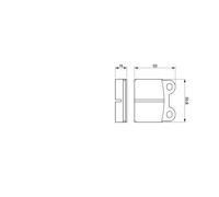 BOSCH Juego de 4 pastillas de freno para ALFA ROMEO: Spider & PORSCHE: 912, 911 & VOLKSWAGEN: Coccinelle/Beetle, Karmann GHIA (Ref: 0 986 460 101)