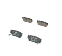 Bosch BP604 - Pastiglie Freni Auto, Delantero - Calidad Bosch - Reducción de Ruido y Polvo - Certificación ECE-R90 - Sin Cobre - 1 Juego de 4 Pastillas