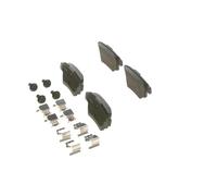 Juego de pastillas de freno BOSCH 0 986 494 076, atrás