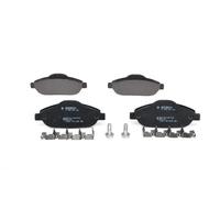Bosch BP1173 - Pastiglie Freni Auto, Delantero - Calidad Bosch - Reducción de Ruido y Polvo - Certificación ECE-R90 - Sin Cobre - 1 Juego de 4 Pastillas - Con Accesorios