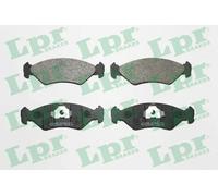 LPR Juego de 4 pastillas de freno para FORD: Courier, Fiesta (Ref: 05P295)
