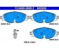 Pastillas de freno 13.0460-2609.2 ATE para VW SKODA AUDI FORD