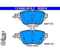 Pastillas de freno 13.0460-2616.2 ATE para MERCEDES-BENZ CLASE E CLASE E T-Model