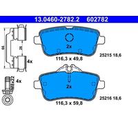 Pastillas de freno 13.0460-2782.2 ATE para MERCEDES-BENZ CLASE M SLK CLA Coupé