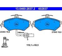 PASTILLAS DE FRENO DELANTERAS VW PASSAT 1996-, AUDI A4 1995- SISTEMA TRW