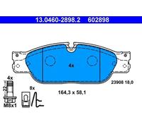 Pastillas de freno 13.0460-2898.2 ATE para JAGUAR S-TYPE II XJ