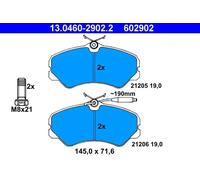 Pastillas de freno 13.0460-2902.2 ATE para CITROËN PEUGEOT FIAT