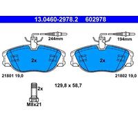 ATE 13.0460-2978.2 Juego de pastillas de freno