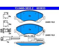 Pastillas de freno 13.0460-3833.2 ATE para FORD TRANSIT Autobús