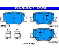 Pastillas de freno 13.0460-3854.2 ATE para TOYOTA VERSO VERSO VAN