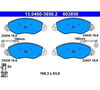 Pastillas de freno 13.0460-3856.2 ATE para NISSAN CABSTAR E