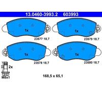 Pastillas de freno 13.0460-3993.2 ATE para FORD TRANSIT Autobús