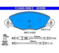 Pastillas de freno 13.0460-3998.2 ATE para CITROËN C5 I C5 I Break C5 II