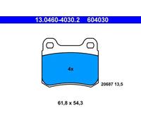 Pastillas de freno 13.0460-4030.2 ATE para MERCEDES-BENZ 190