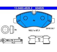 Pastillas de freno 13.0460-4826.2 ATE para MERCEDES-BENZ VW