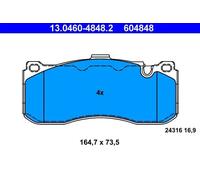 Pastillas de freno 13.0460-4848.2 ATE para BMW 3 Touring 3 1 Coupé 3 Coupé 1