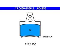 Pastillas de freno 13.0460-4956.2 ATE para CITROËN XM XANTIA
