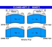 Pastillas de freno 13.0460-4971.2 ATE para ALFA ROMEO LANCIA