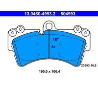 Pastillas de freno 13.0460-4993.2 ATE para AUDI PORSCHE VW