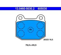 Pastillas de freno 13.0460-5030.2 ATE para OPEL KADETT C City KADETT C ASCONA B