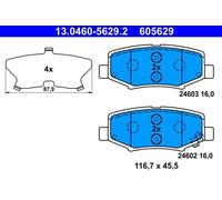 Pastillas de freno 13.0460-5629.2 ATE para JEEP WRANGLER III CHEROKEE