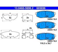 Pastillas de freno 13.0460-5696.2 ATE para SUBARU TRIBECA OUTBACK LEGACY V