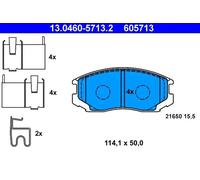 Pastillas de freno 13.0460-5713.2 ATE para DAIHATSU TERIOS