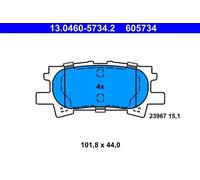 Pastillas de freno 13.0460-5734.2 ATE para LEXUS RX