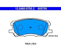 Pastillas de freno 13.0460-5750.2 ATE para LEXUS RX