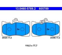ATE Juego de 4 pastillas de freno para LEXUS: IS, GS, RC (Ref: 13.0460-5789.2)