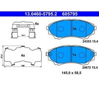 Pastillas de freno 13.0460-5795.2 ATE para FORD MAZDA