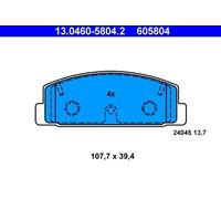 Pastillas de freno 13.0460-5804.2 ATE para MAZDA 6 Hatchback 6 Station Wagon