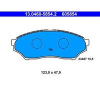 Pastillas de freno 13.0460-5854.2 ATE para MITSUBISHI PAJERO PININ I