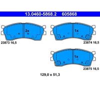 Pastillas de freno 13.0460-5868.2 ATE para KIA CLARUS CLARUS Station Wagon