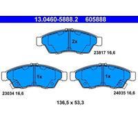 Pastillas de freno 13.0460-5888.2 ATE para SUZUKI LIANA Hatchback LIANA