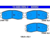 Pastillas de freno 13.0460-5952.2 ATE para MITSUBISHI PROTON