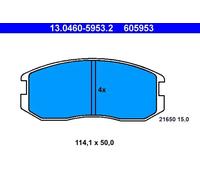 Pastillas de freno 13.0460-5953.2 ATE para MITSUBISHI PROTON