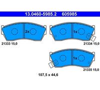 Pastillas de freno 13.0460-5985.2 ATE para SUZUKI SUBARU