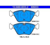 Pastillas de freno 13.0460-6033.2 ATE para BMW 5 5 Touring 7 Z3 Roadster