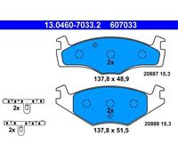 Pastillas de freno 13.0460-7033.2 ATE para VW SEAT