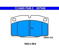 Pastillas de freno 13.0460-7048.2 ATE para OPEL CORSA A TR CORSA A Hatchback
